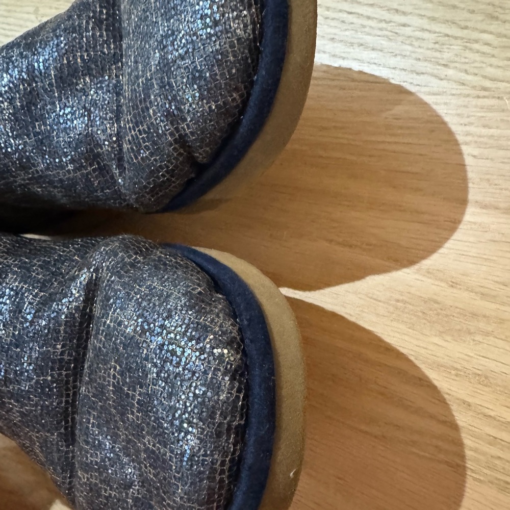 UGG Shimmering Navy Boots - Picture 6 of 7